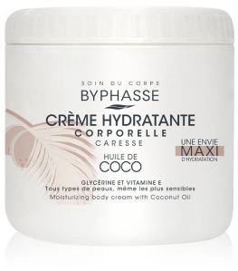 crème hydratante pour le corps à l&#39;huile de noix de coco 500 ml