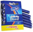 Disposable Razor Blue II 6 pcs