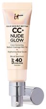 Cc+ Cream Nude Glow Léger + Glow Sérum Spf40 32 ml