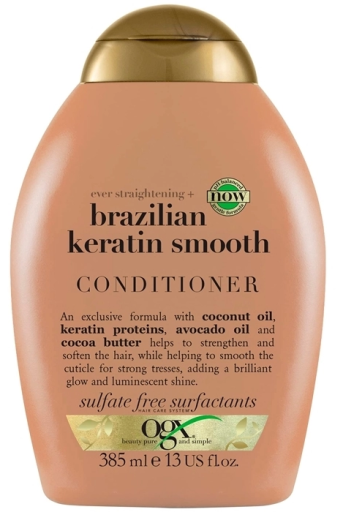 Après-shampooing à la kératine anti-frisottis 385 ml