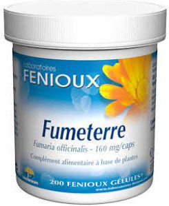 Fenioux Fumaria 200 Gélules 160 mg