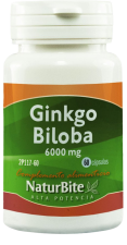 Ginkgo Biloba 6000 mg 60 Comprimés