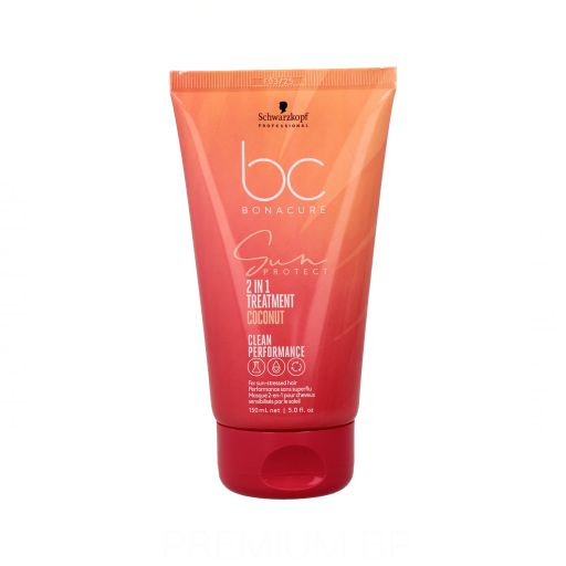 BC Bonacure Sun Protect Soin 2 en 1 à la noix de coco 150 ml