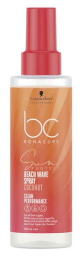 Spray protecteur solaire BC Bonacure pour vagues effet plage 150 ml