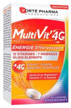 Multivit 4G Énergie Effervescente 30 Comprimés