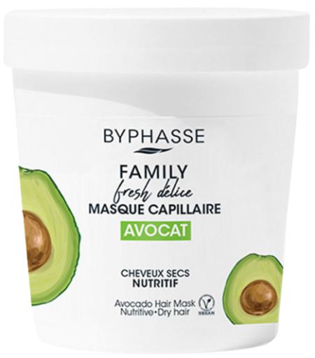 Family Fresh Delice Avocat Masque Cheveux Secs 250 ml