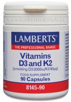 Vitamine D3 2000 UI et K2 90 µg