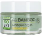 Pur Bambou Detox Argile Masque Visage 50 ml