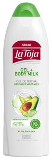 Gel d&#39;Avocat + Lait Corporel 550 ml