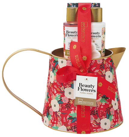 Coffret Gel de Bain Fleurs de Beauté 100 gr + 3 Pièces