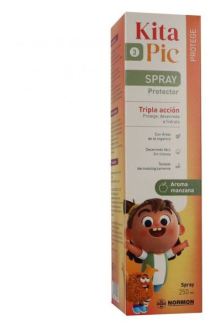 Kitapic Spray Protecteur Anti Poux à l&#39;Arôme Pomme 250 ml