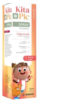 Kitapic Spray Protecteur Anti Poux à l&#39;Arôme Fraise 250 ml