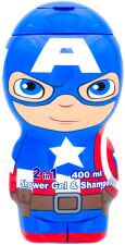 Air-val Captain America Gel et Shampooing 400 ml