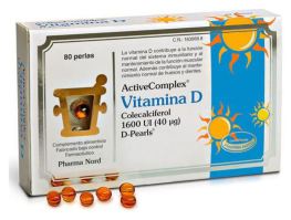 Complexe Actif Vitamine D 1600UI. 80 gélules