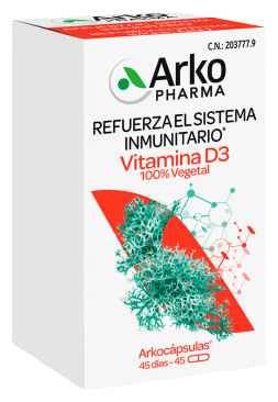 Arkocápsulas® Vitamine D3 100% végétale 45 Gélules