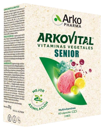 Arkovital Énergie Pure Senior 50+ 60 Gélules