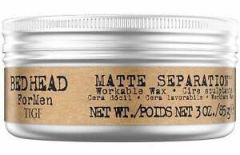 Cire coiffante de séparation mate pour hommes 85 gr