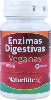 Enzymes Digestives Végétaliennes 60 Comprimés