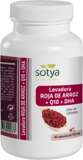 Levure de Riz Rouge avec Q10 &amp; Dha 550 mg 60 Gélules