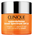 Superdefense Crème Multi-Correction Fatigue + Signes de l&#39;Âge SPF 25 Peaux Sèches et Mixtes