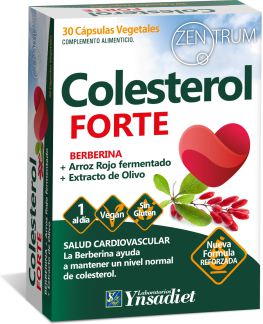 Zentrum Cholestérol Forte 570 mg 30 Gélules