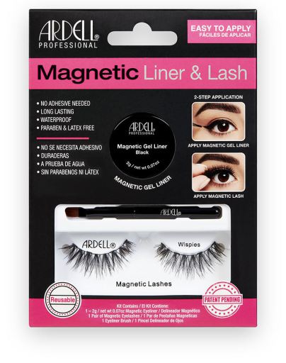 Liner magnétique et Wispies pour cils 3 pièces