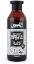 Shampoing et Gel Douche Rafraîchissant 2 en 1 280 ml