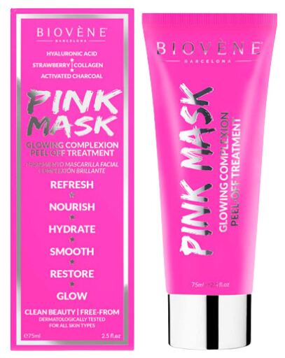 Pink Mask Soin Gommant pour un Teint Eclat 75 ml