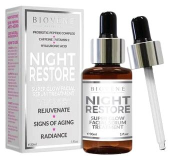 Soin Sérum Visage Super Glow Night Restore 30 ml