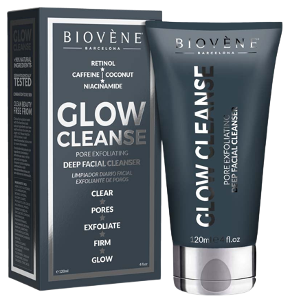 Glow Cleanse Nettoyant exfoliant pour les pores 120 ml