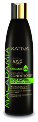 Après-shampooing hydratant à la macadamia 355 ml