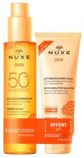 Huile de Bronzage 150 ml + Lait Après Soleil 100 ml