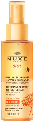 Huile Lait Capillaire Protectrice Hydratante Solaire 100 ml