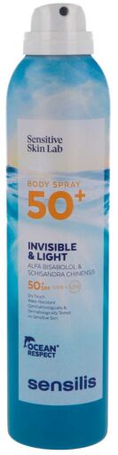 Spray Solaire Invisible &amp; Léger pour le Corps SPF 50+ 200 ml