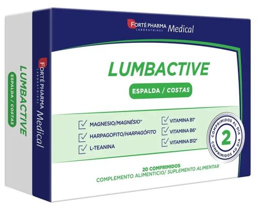 Lumbactive Dos 20 Comprimés