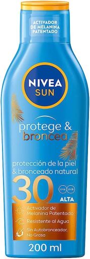 Soleil Protège &amp; Bronzage Lait Solaire 200 ml