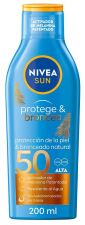 Soleil Protège &amp; Bronzage Lait Solaire 200 ml