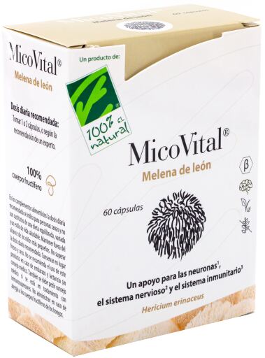 MicoVital® Crinière de Lion 60 Gélules