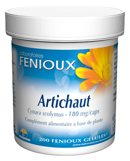 Artichaut 180 mg x 200 Gélules