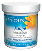 Sauge 180 mg x 200 Gélules