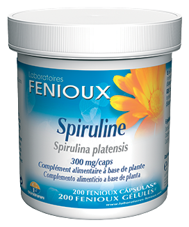 Spiruline 300 mg x 200 Gélules