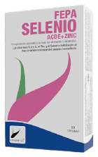 Acde de sélénium + zinc 200 Ug. 60 Gélules