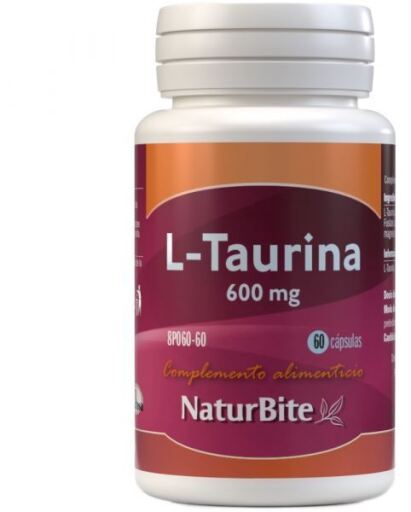 L-Taurine 600 Mg 60 Gélules