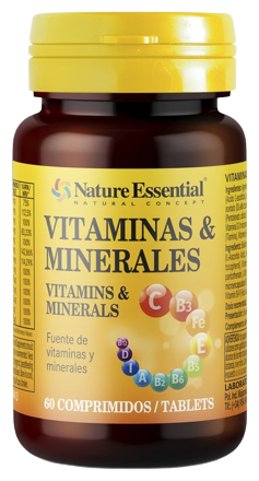 Vitamines Minéraux 60 Comprimés