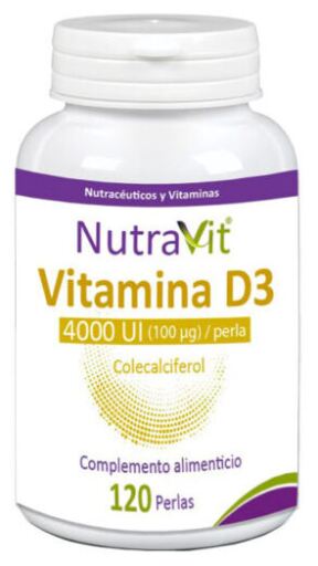 Vitamine D3 120 Perles