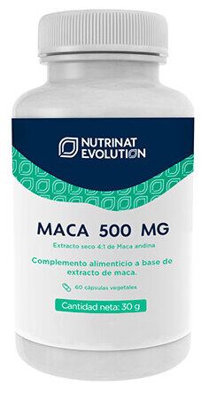 Maca 500 Mg 60 Gélules Végétales