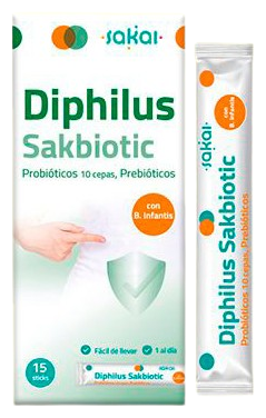 Diphilus Sakbiotique 15 Enveloppes