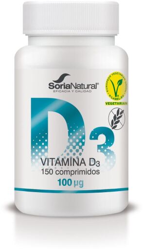 Vitamine D3 à libération prolongée 150 gélules