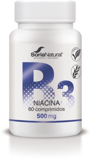 Vitamine B3 Niacine Libération Prolongée 60 Gélules