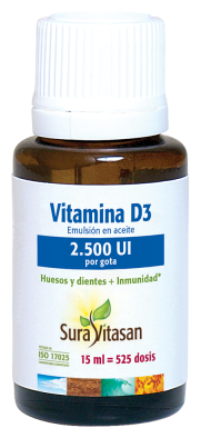 Vitamine D3 2500Ui 15 ml